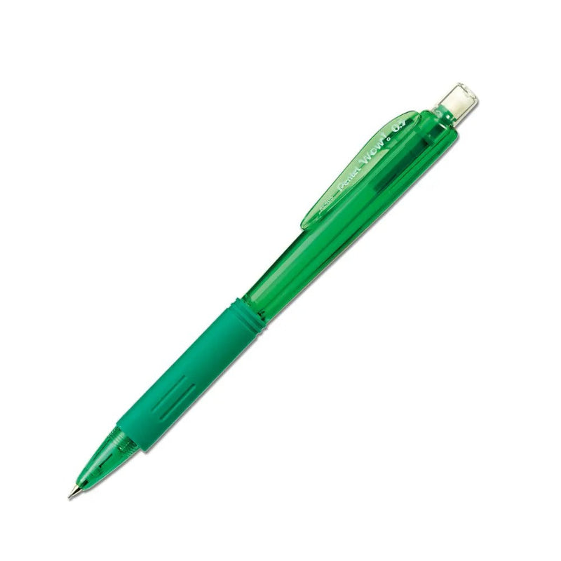 Wow! Mechanical Pencil (0.5mm), Green Barrel