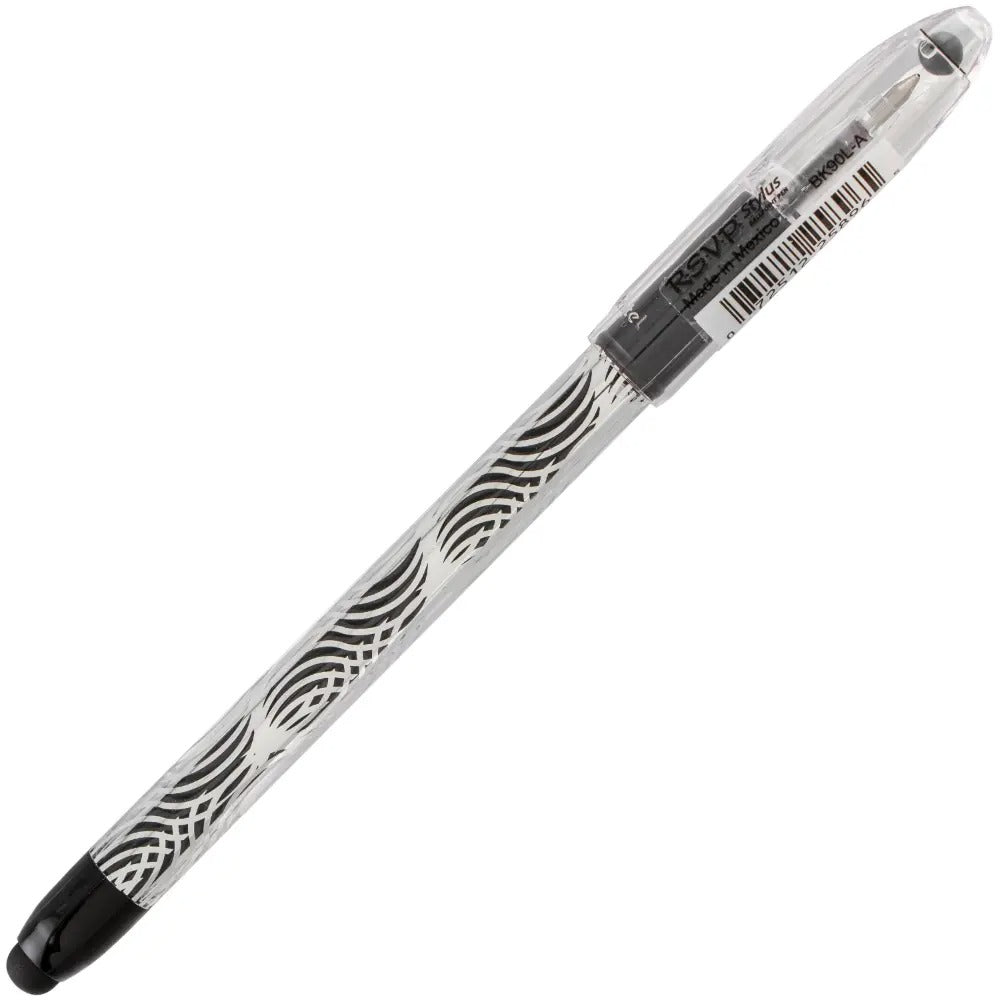 RSVP STYLUS Ballpoint Pen, (0.7mm) Fine Line, Black Ink