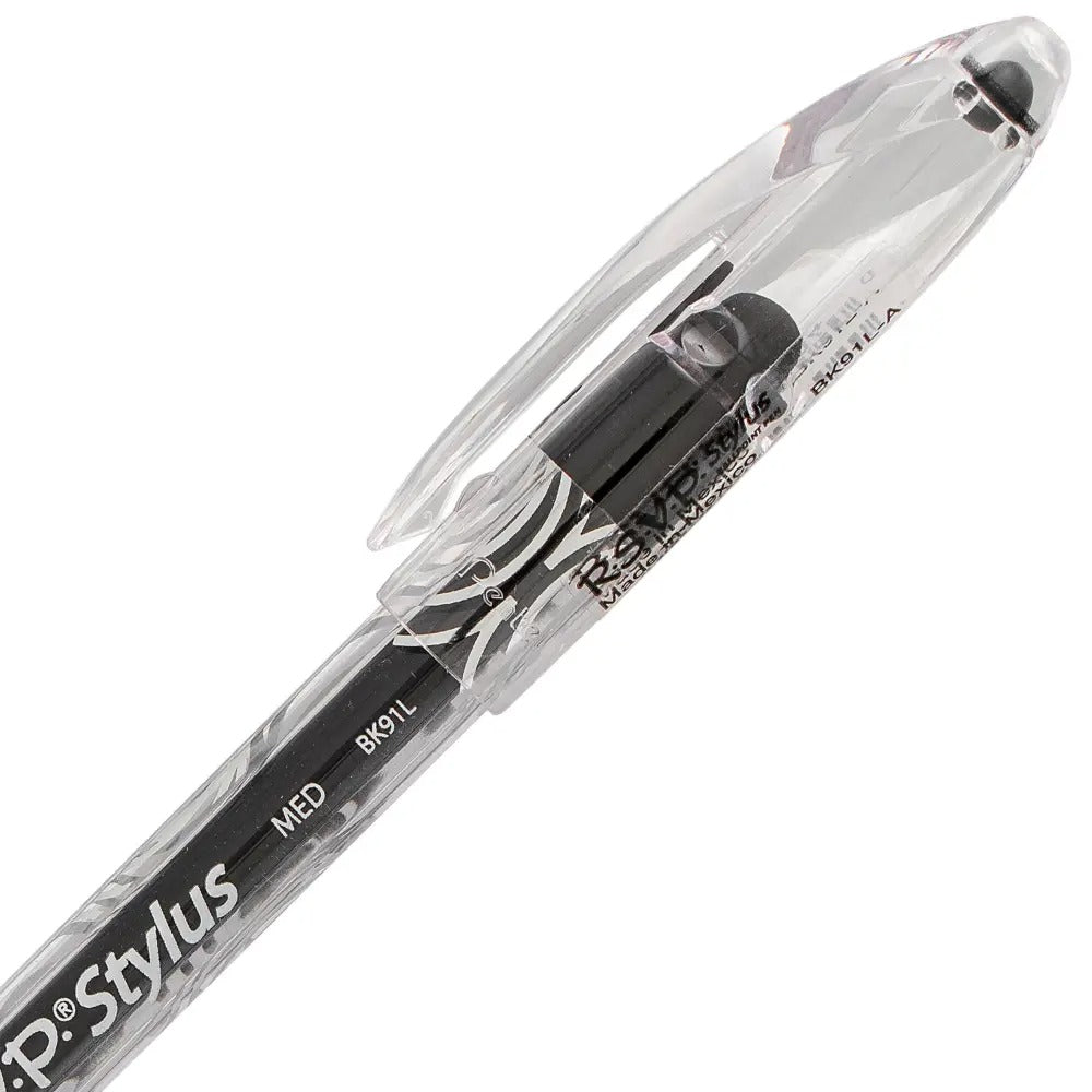 RSVP STYLUS Ballpoint Pen, (1.0mm) Medium Line, Black Ink