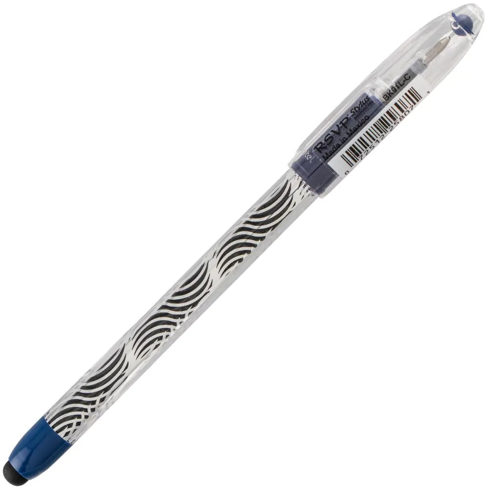 RSVP STYLUS Ballpoint Pen, (1.0mm) Medium Line, Blue Ink