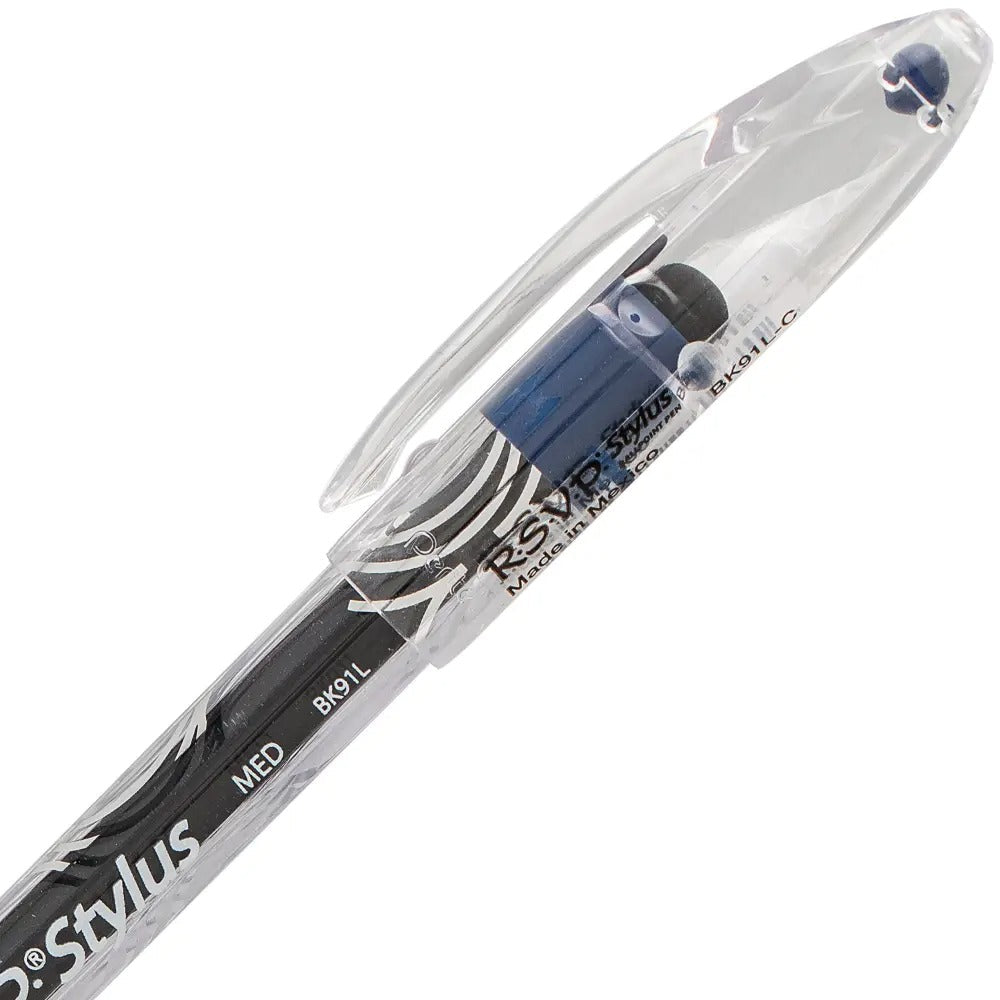 RSVP STYLUS Ballpoint Pen, (1.0mm) Medium Line, Blue Ink