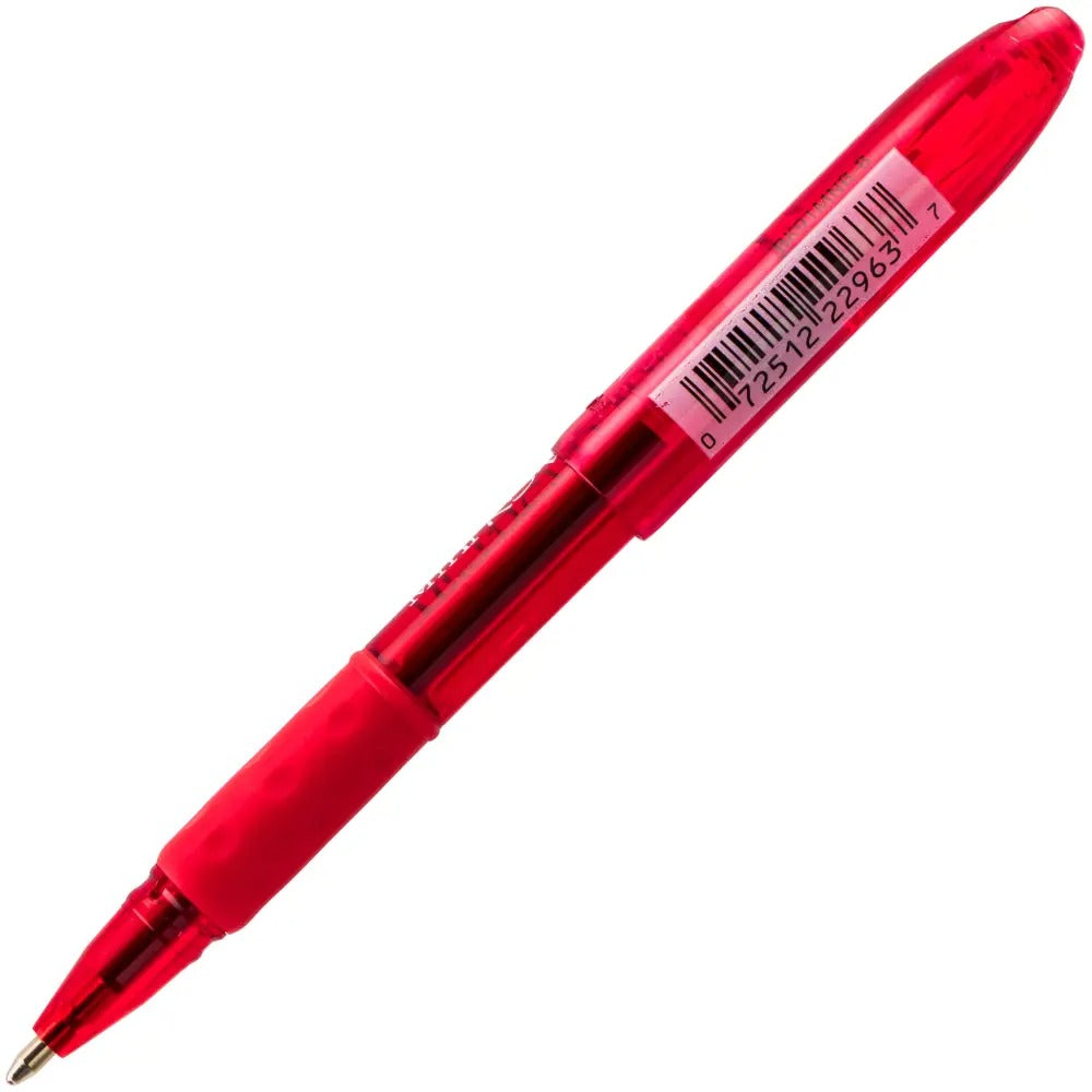 RSVP Mini Ballpoint Pen, (1.0mm) Medium Line, Red Ink
