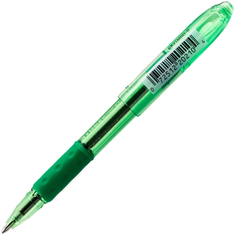 RSVP Mini Ballpoint Pen, (1.0mm) Medium Line, Green Ink