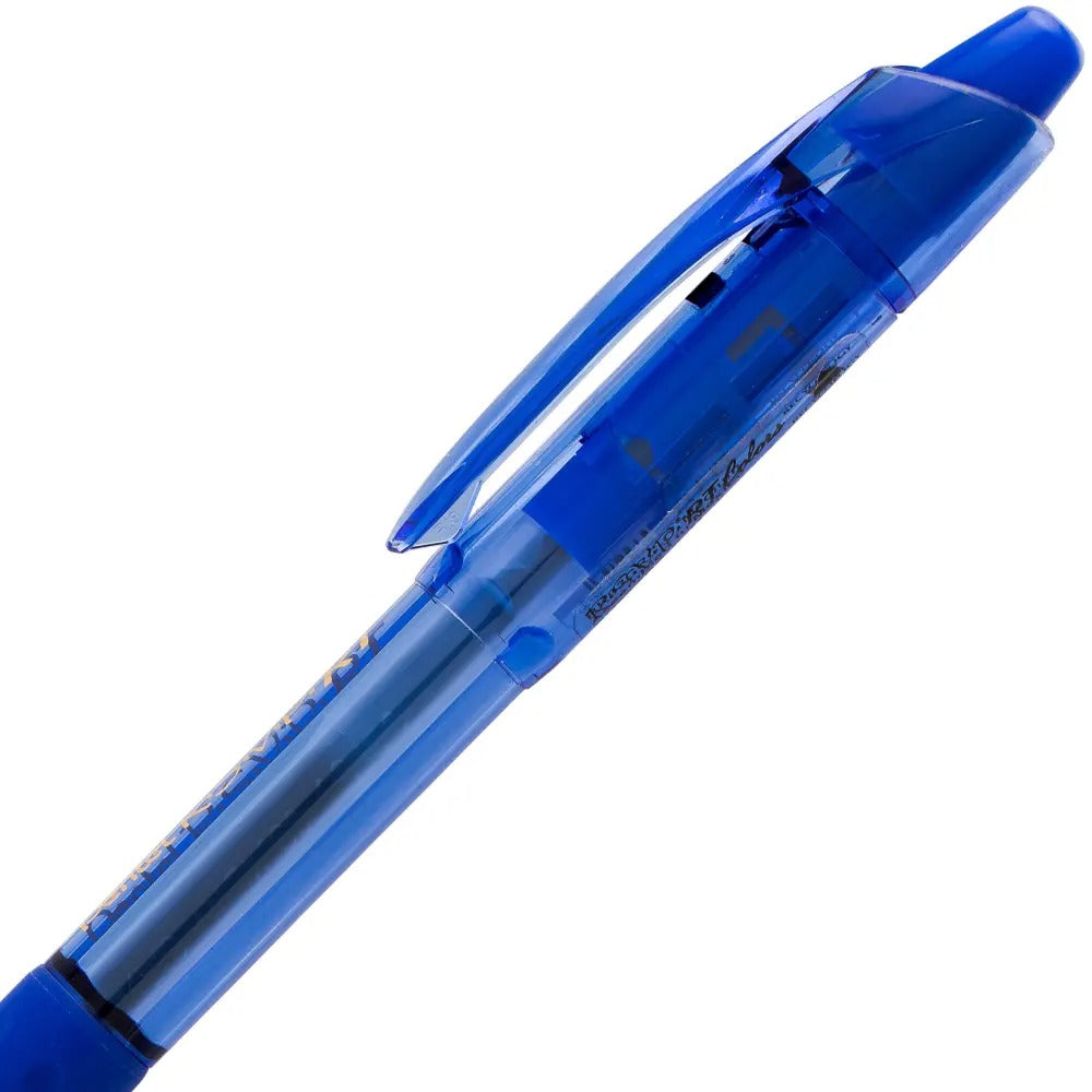 RSVP RT COLORS Retractable Ballpoint Pen, (1.0mm) Medium Line, Blue Barrel, Blue Ink