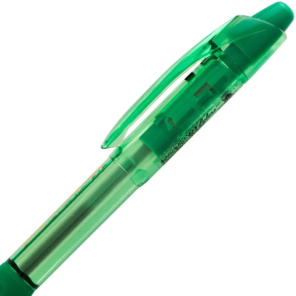 RSVP RT COLORS Retractable Ballpoint Pen, (1.0mm) Medium Line, Green Barrel, Green Ink