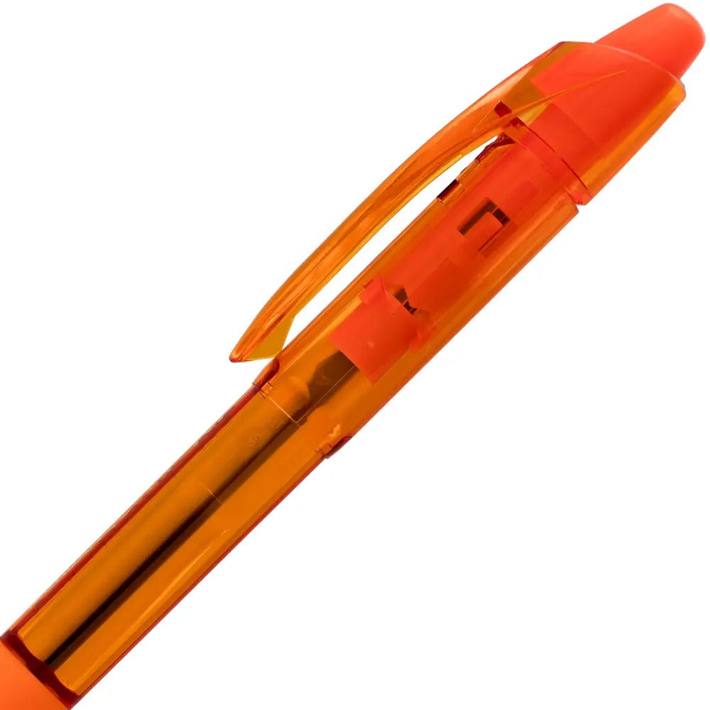 RSVP RT COLORS Retractable Ballpoint Pen, (1.0mm) Medium Line, Orange Barrel, Orange Ink