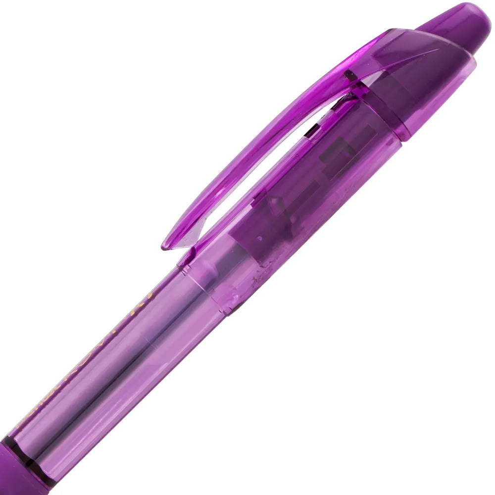 RSVP RT COLORS Retractable Ballpoint Pen, (1.0mm) Medium Line, Violet Barrel, Violet Ink