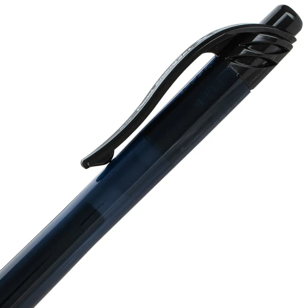 EnerGel-X Retractable Liquid Gel Pen, (1.0mm) Metal Tip, Bold Line, Black Ink