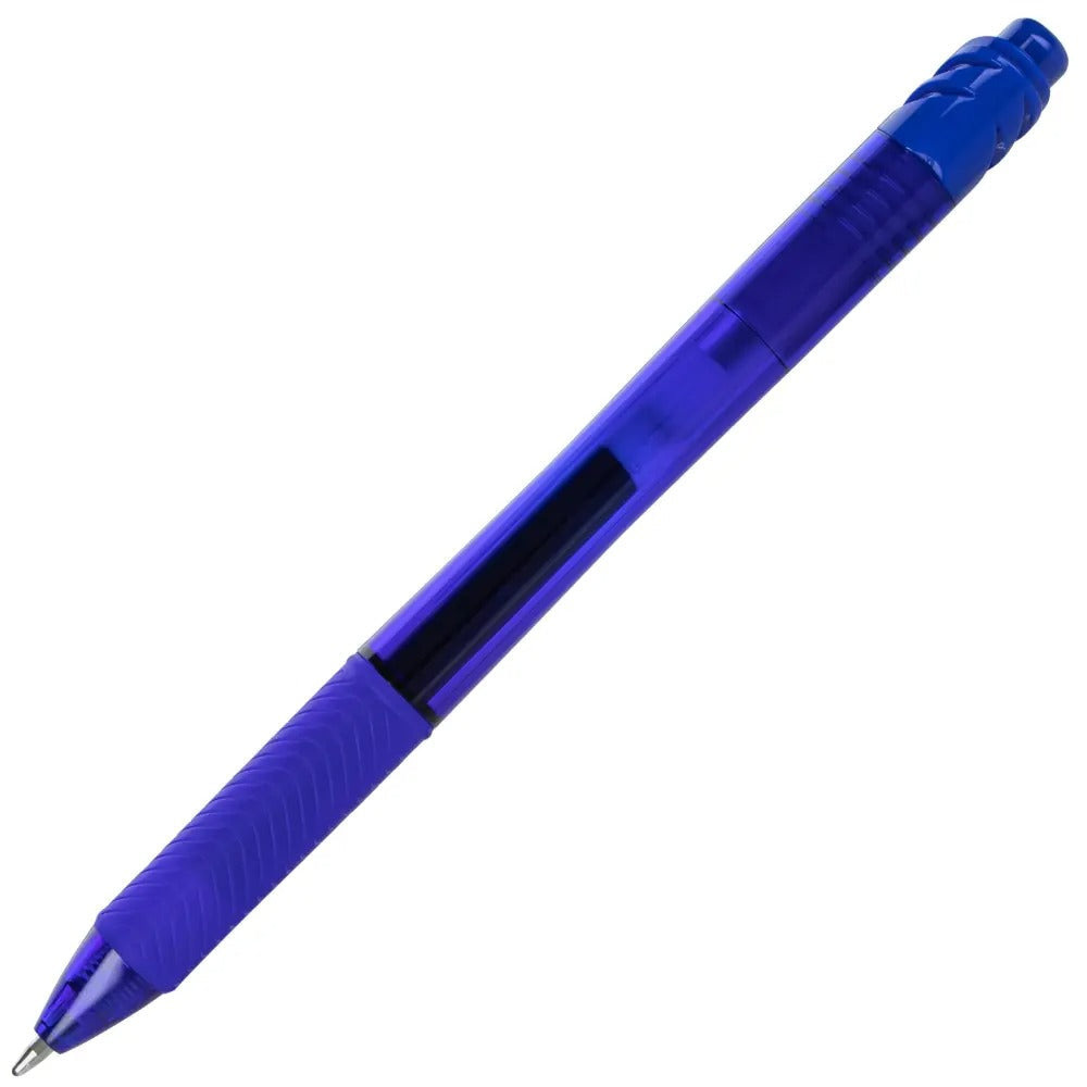 EnerGel-X Retractable Liquid Gel Pen, (1.0mm) Metal Tip, Bold Line, Blue Ink