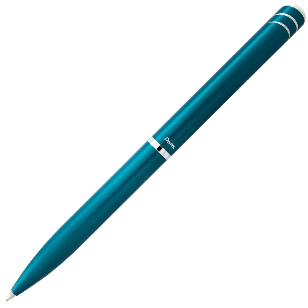 EnerGel Style Gel Pen, (0.7mm) Medium Line,Teal Blue barrel, Black Ink, Gift Box w/ Belly Band