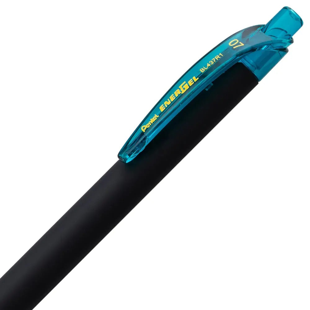 EnerGel Kuro Liquid Gel Pen, (0.7mm) Medium line, Turquoise Ink