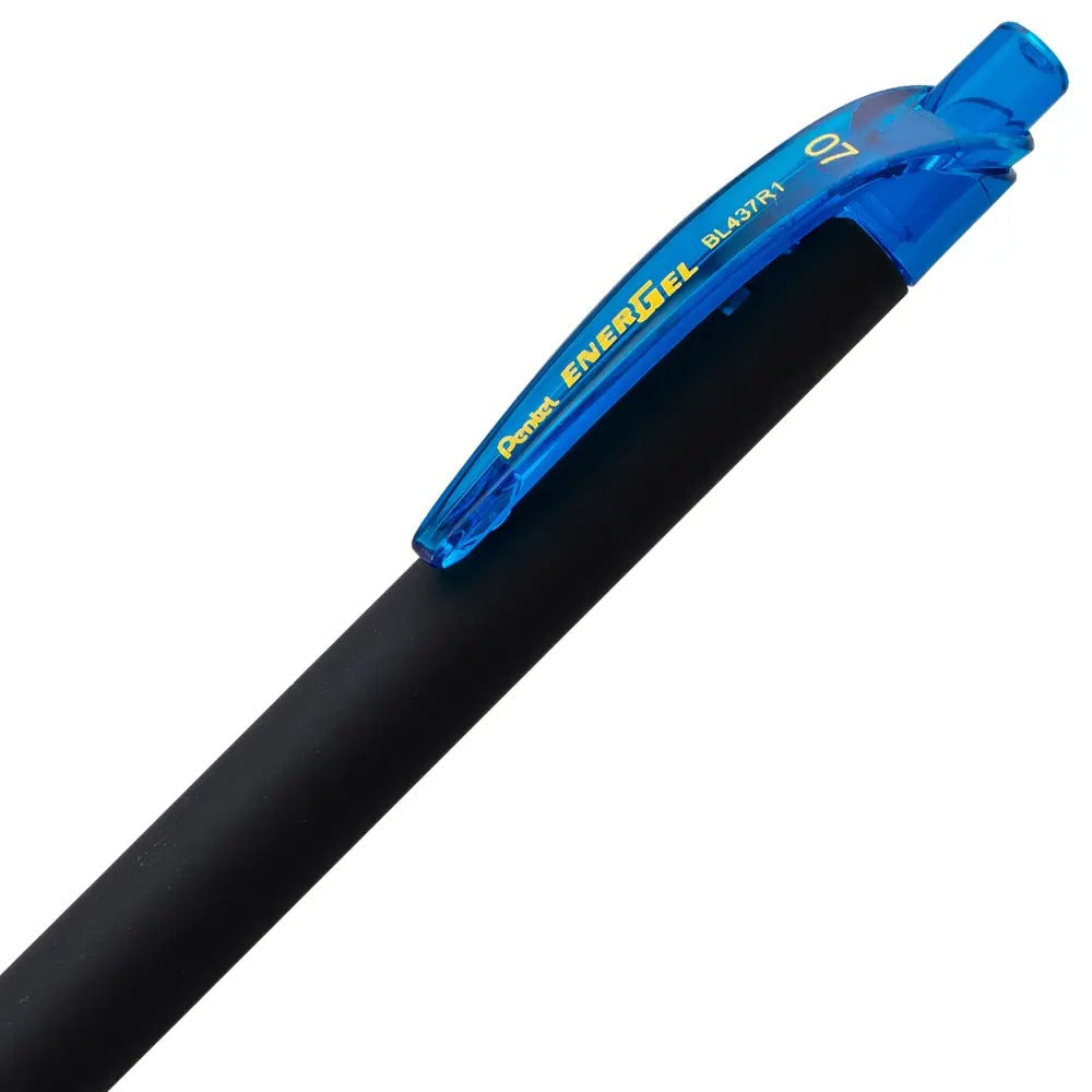 EnerGel Kuro Liquid Gel Pen, (0.7mm) Medium line, Sky Blue Ink