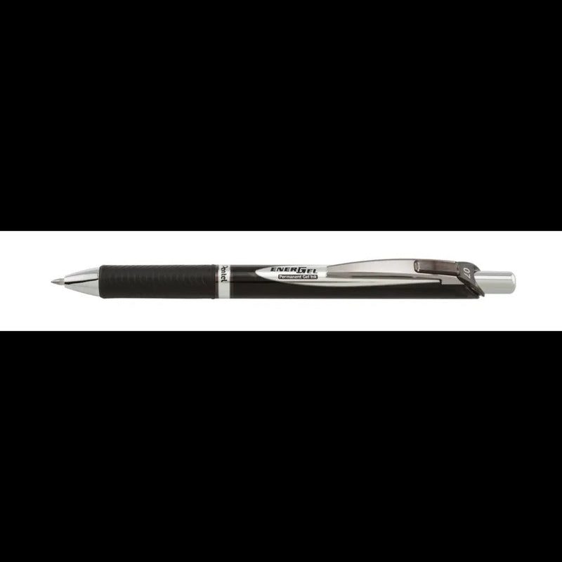 EnerGel PRO Permanent Gel Pen, (0.7mm) Medium Line, Black Ink
