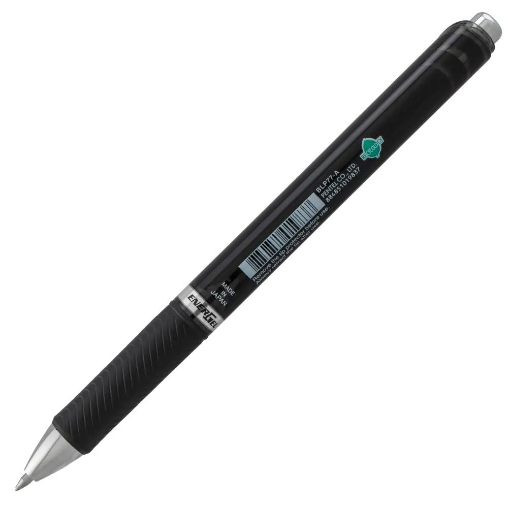 EnerGel PRO Permanent Gel Pen, (0.7mm) Medium Line, Black Ink