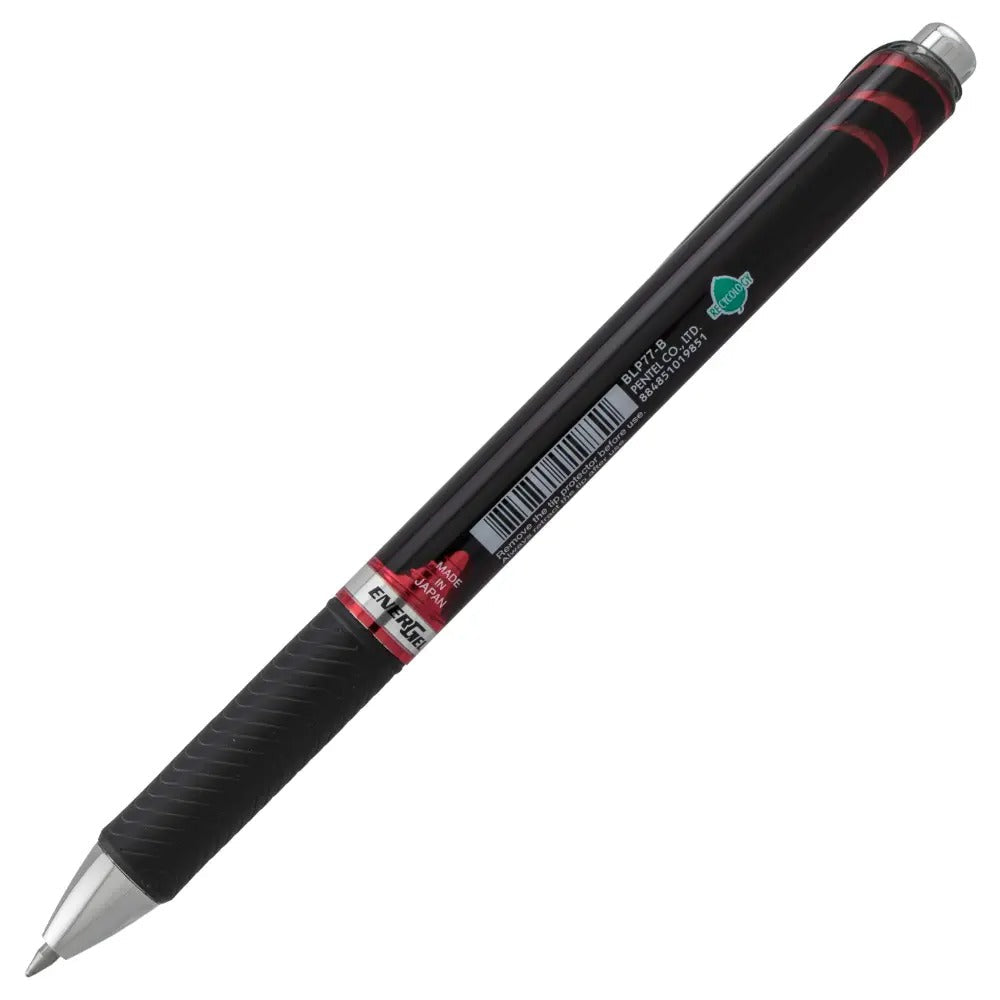 EnerGel PRO Permanent Gel Pen, (0.7mm) Medium Line, Red Ink