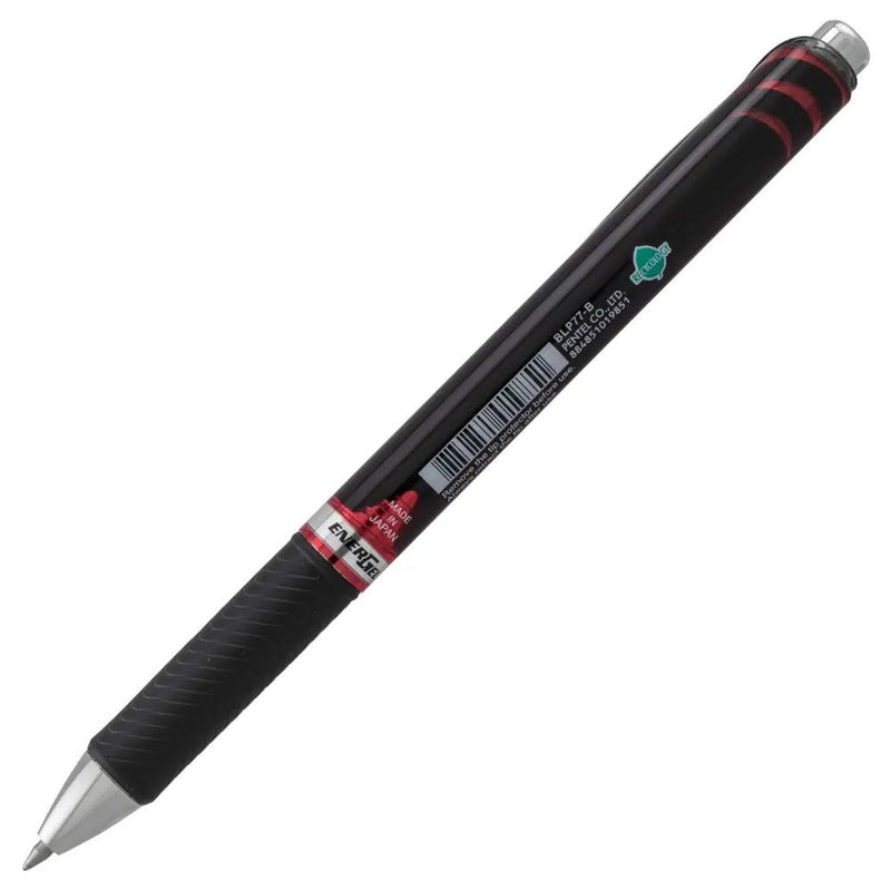 EnerGel PRO Permanent Gel Pen, (0.7mm) Medium Line, Red Ink