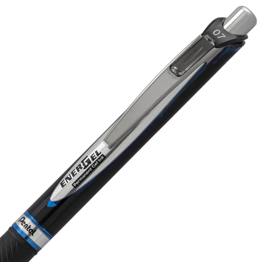 EnerGel PRO Permanent Gel Pen, (0.7mm) Medium Line, Blue Ink