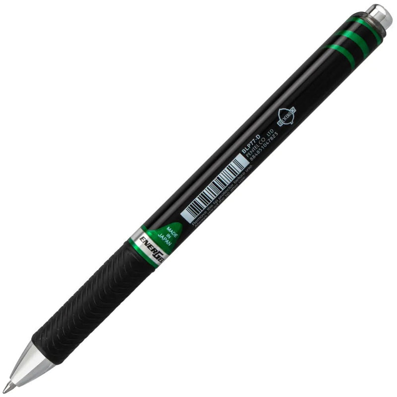 EnerGel PRO Permanent Gel Pen, (0.7mm) Medium Line, Green Ink