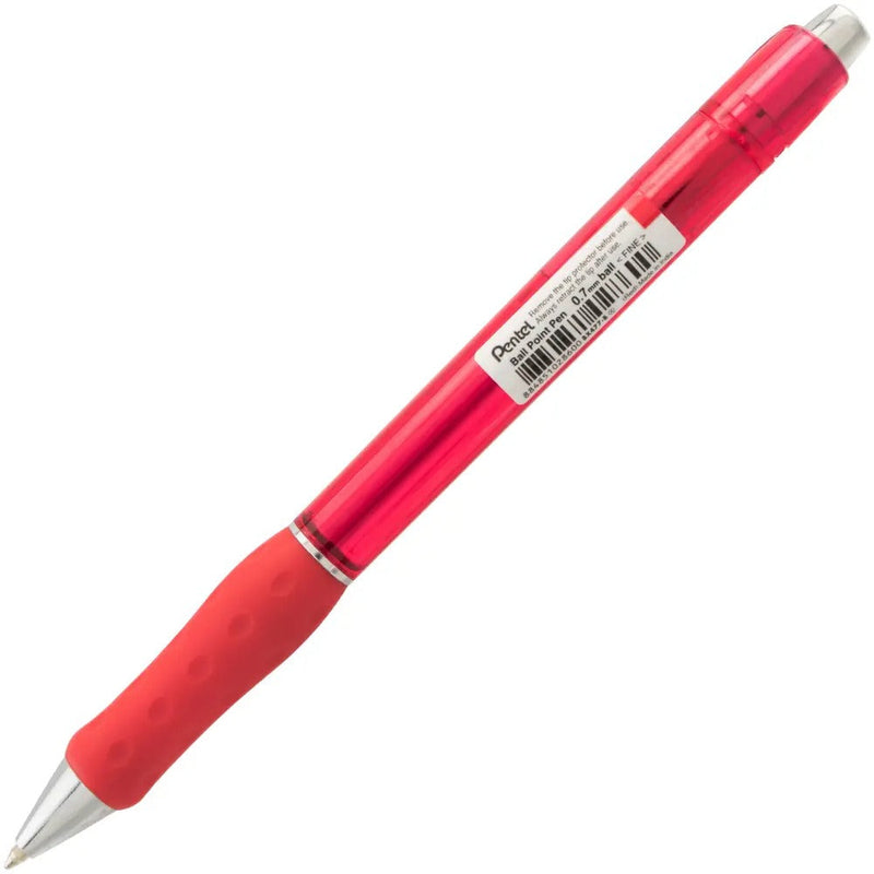 RSVP Super RT Ballpoint Pen, (0.7mm) Fine Line, Red Ink