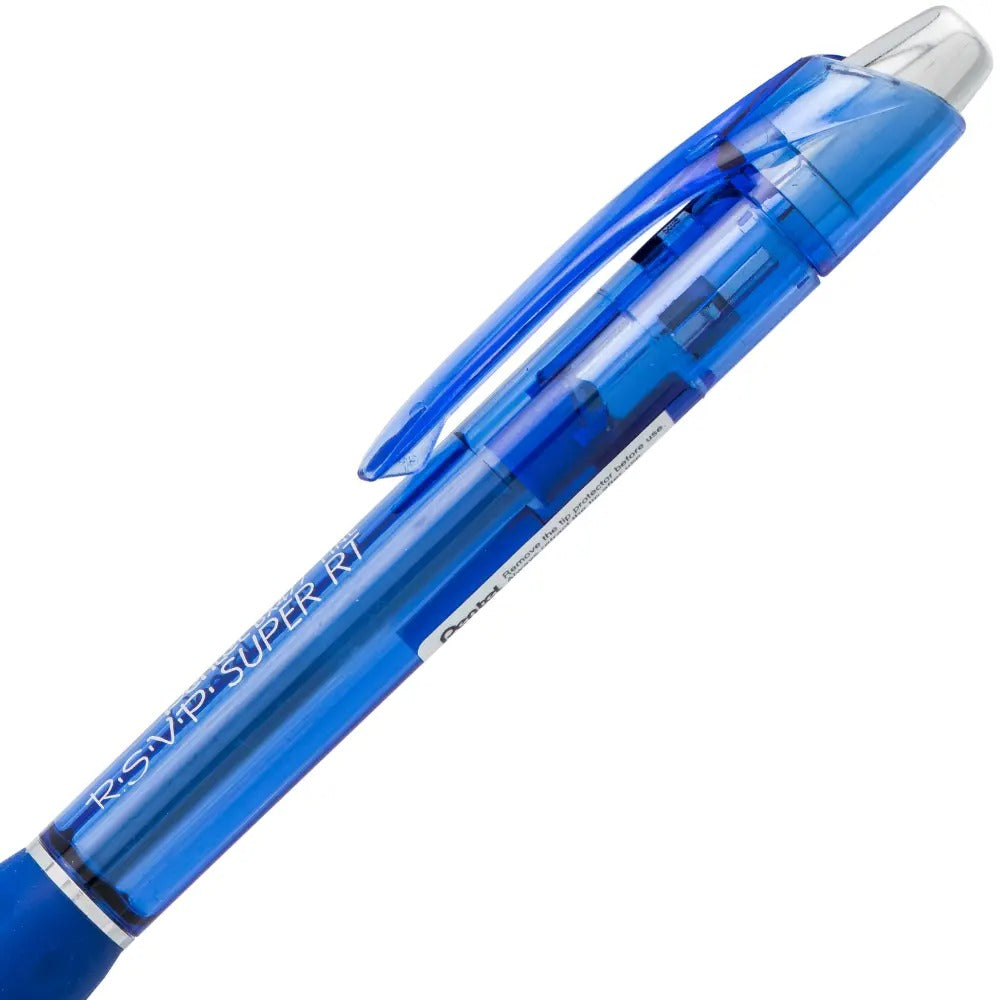 RSVP Super RT Ballpoint Pen, (0.7mm) Fine Line, Blue Ink