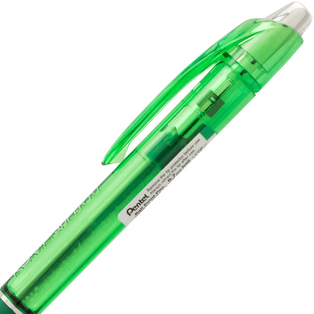 RSVP Super RT Ballpoint Pen, (0.7mm) Fine Line, Green Ink