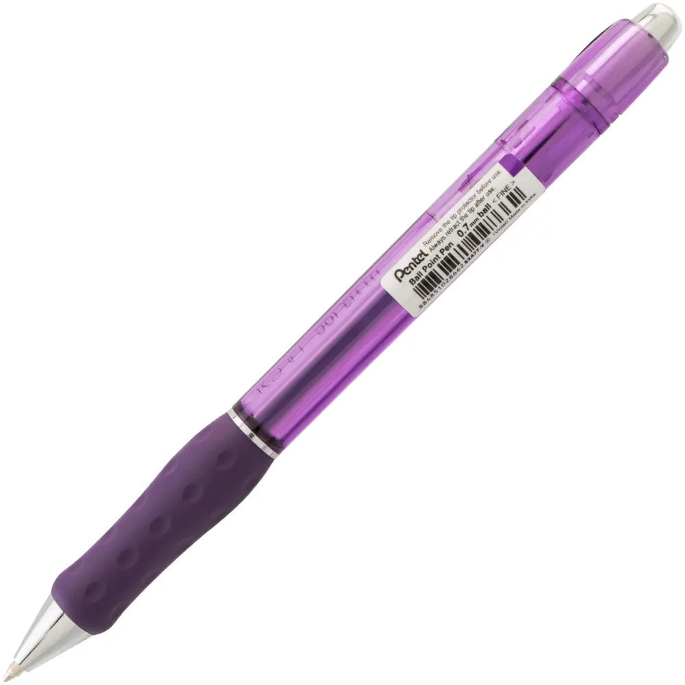 RSVP Super RT Ballpoint Pen, (0.7mm) Fine Line, Violet Ink