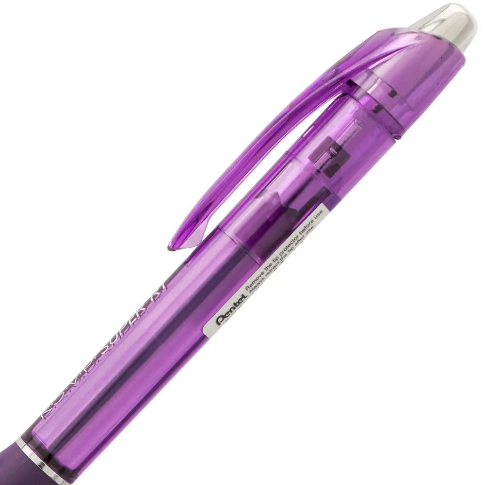 RSVP Super RT Ballpoint Pen, (0.7mm) Fine Line, Violet Ink