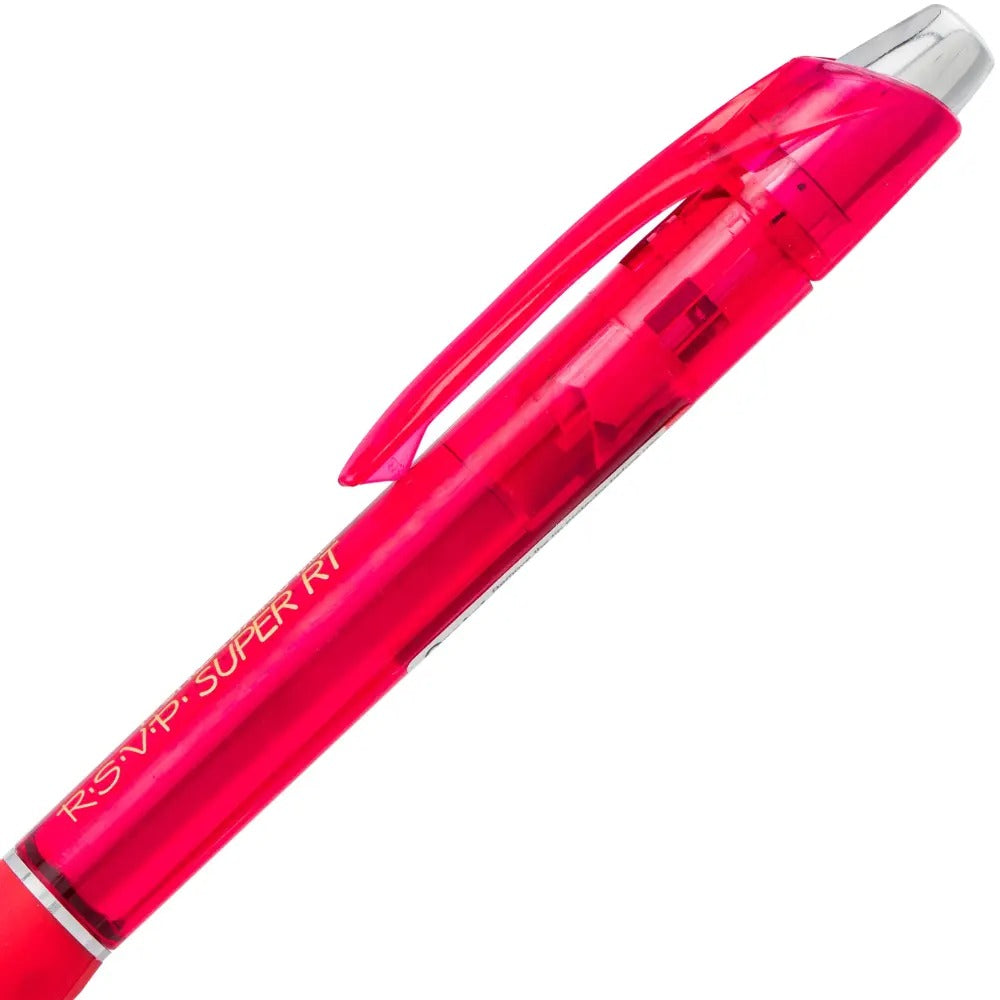 RSVP Super RT Ballpoint Pen, (1.0mm) Medium Line, Red Ink