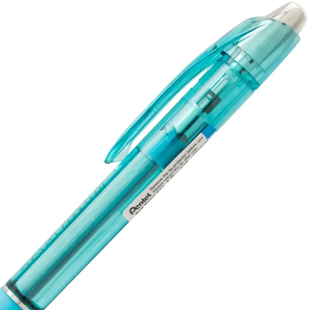 RSVP Super RT Ballpoint Pen, (1.0mm) Medium Line, Sky Blue Ink