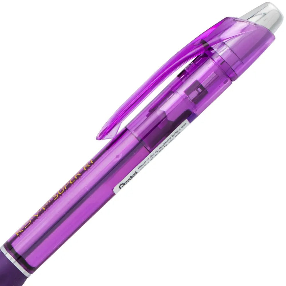 RSVP Super RT Ballpoint Pen, (1.0mm) Medium Line, Violet Ink