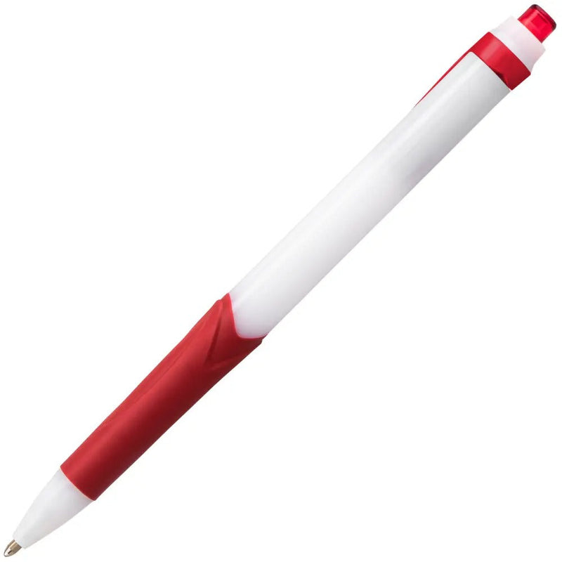 GlideWrite Ballpoint Pen with TechniFlo Ink, (1.0mm) Medium Line, Red