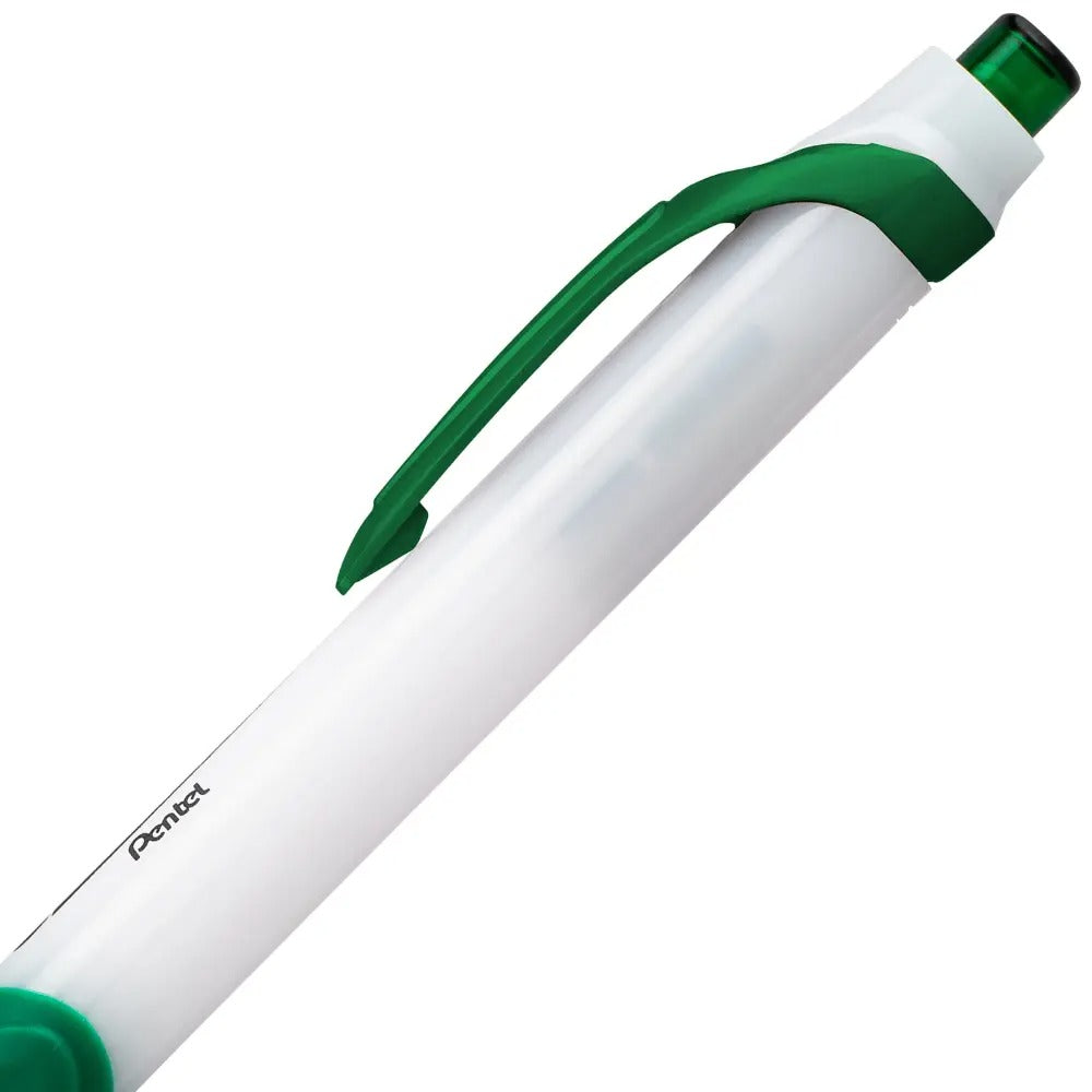 GlideWrite Ballpoint Pen with TechniFlo Ink, (1.0mm) Medium Line, Green