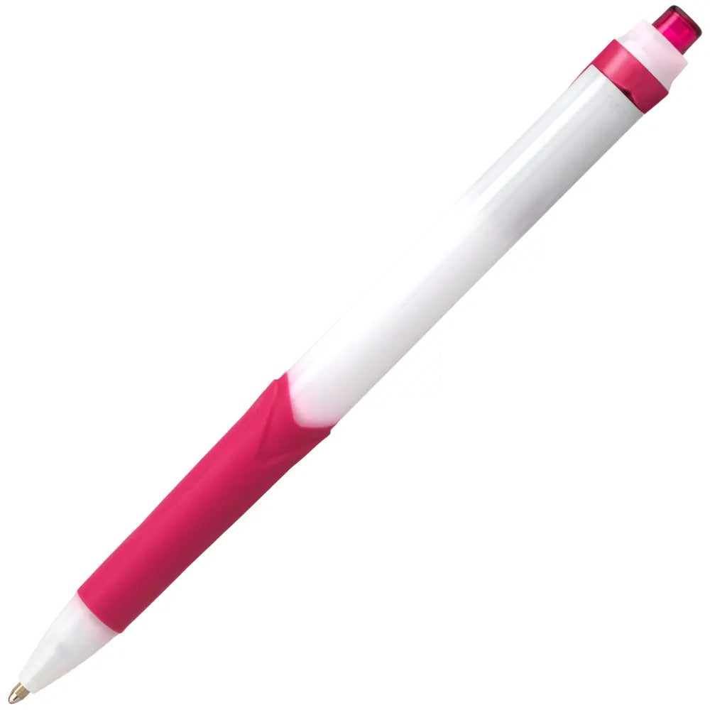GlideWrite Ballpoint Pen with TechniFlo Ink, (1.0mm) Medium Line, Pink