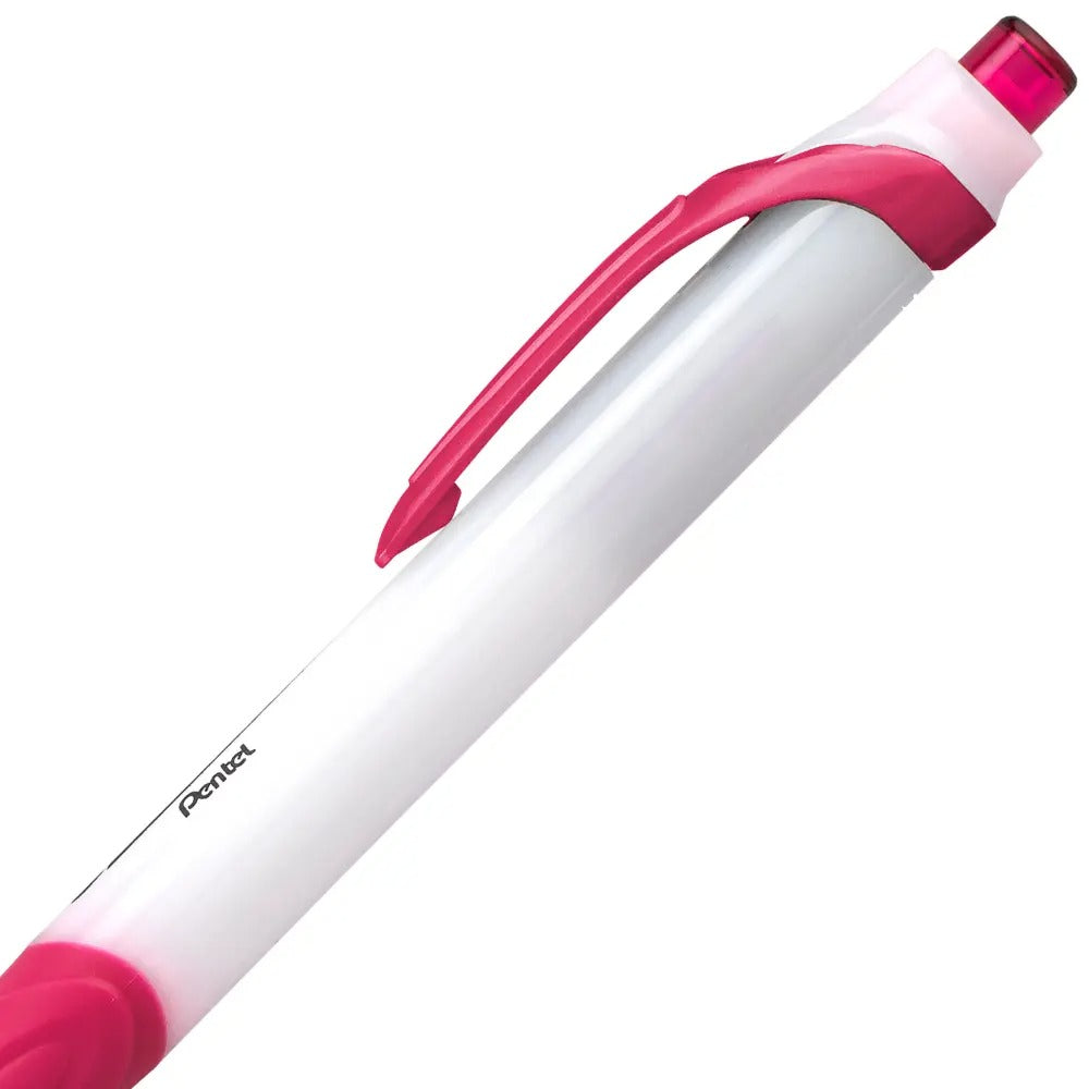 GlideWrite Ballpoint Pen with TechniFlo Ink, (1.0mm) Medium Line, Pink