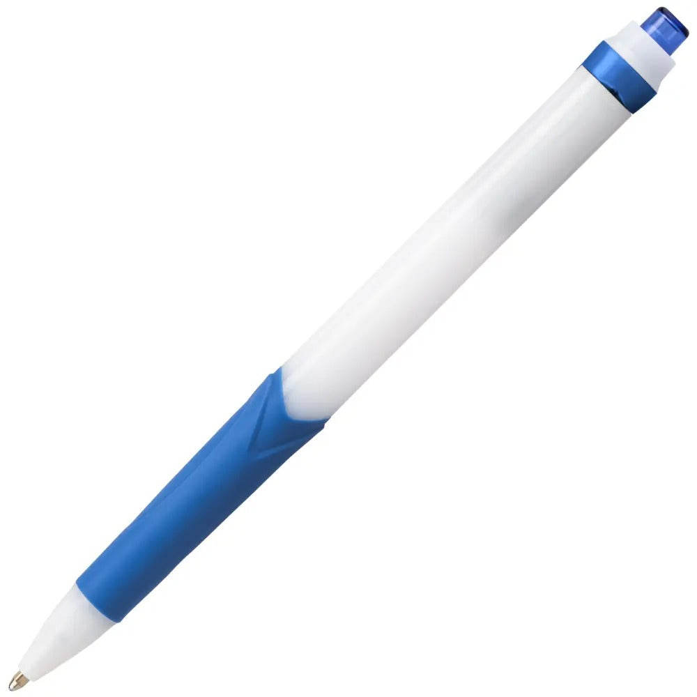 GlideWrite Ballpoint Pen with TechniFlo Ink, (1.0mm) Medium Line, Light Blue Ink