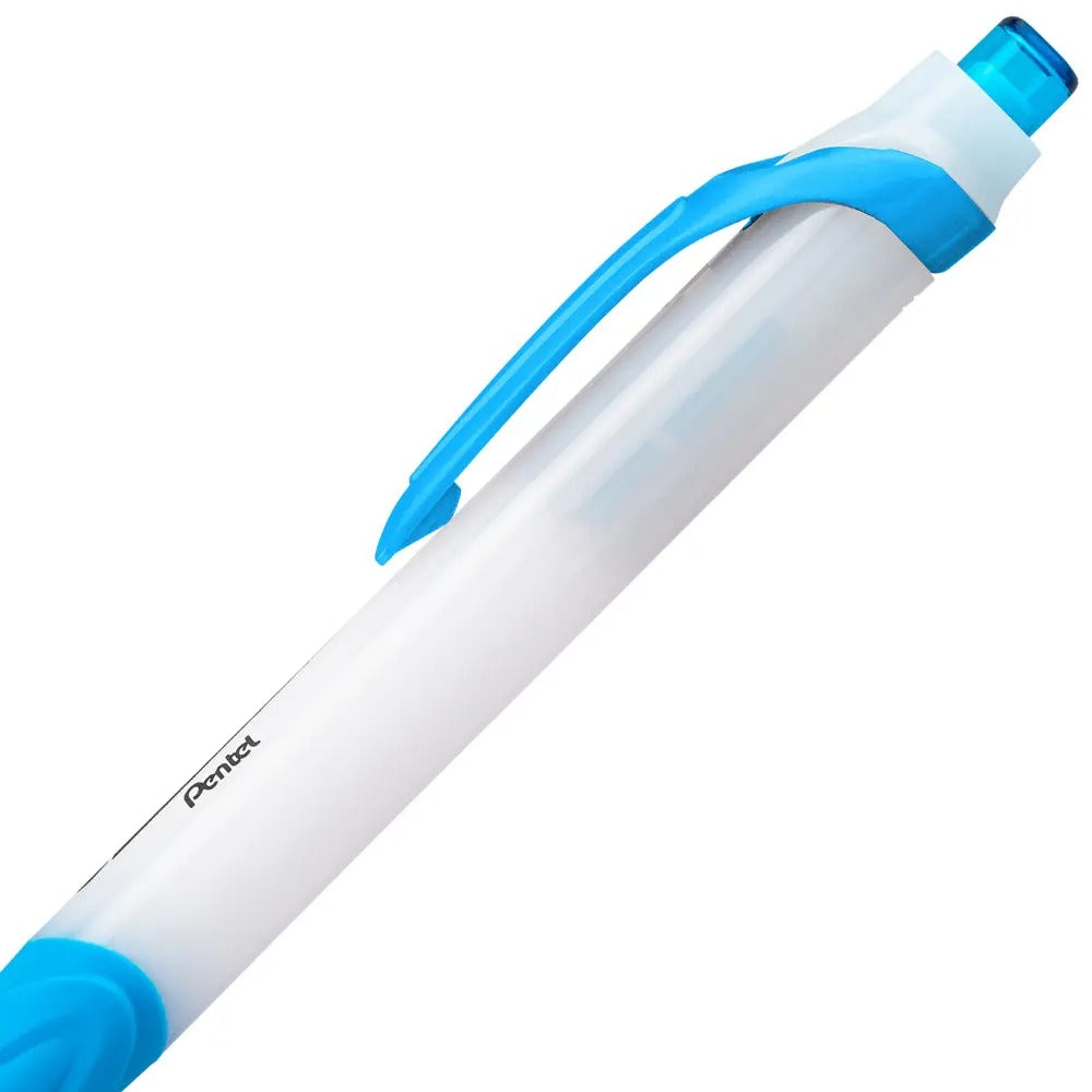 GlideWrite Ballpoint Pen with TechniFlo Ink, (1.0mm) Medium Line, Sky Blue