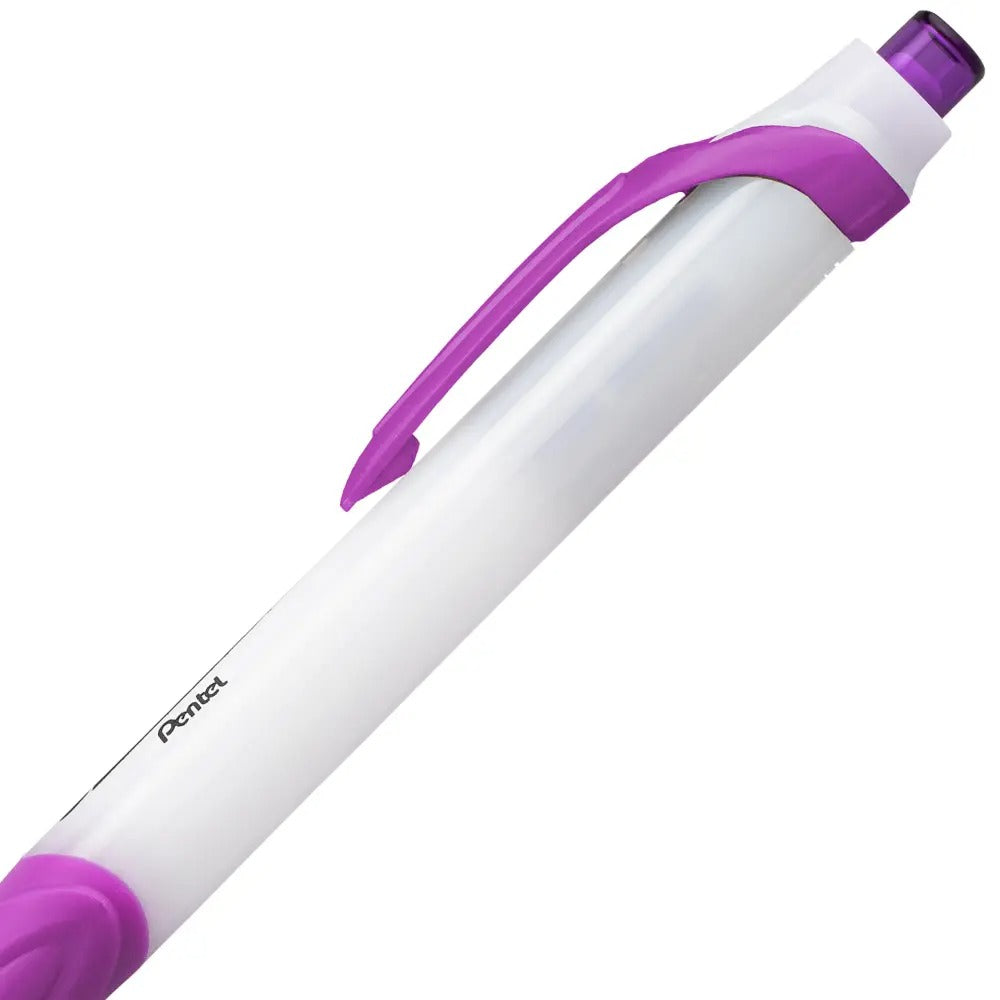 GlideWrite Ballpoint Pen with TechniFlo Ink, (1.0mm) Medium Line, Magenta Ink