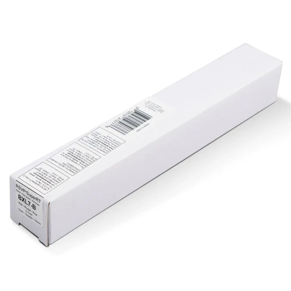 Refill Ink - For BX477 RSVP SUPER RT Ballpoint Pen, (0.7mm) Fine Line, Red Ink, 2-Pk pouch