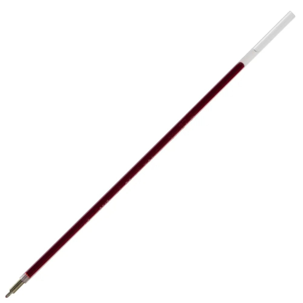 Refill Ink - GlideWrite Gunmetal Ballpoint (0.7mm) Fine, Red Ink, 2-pk pouch