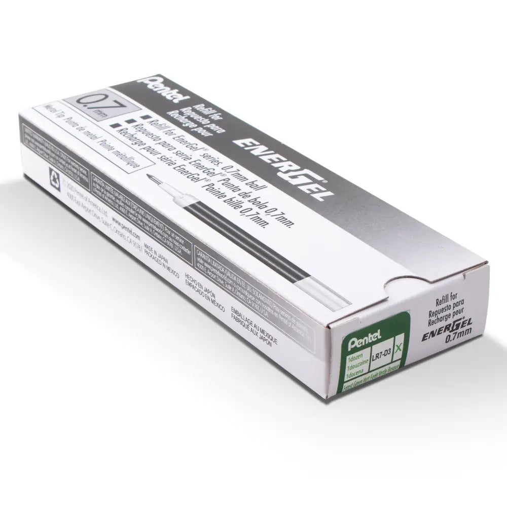 Refill Ink - For EnerGel Gel Pen, 0.7mm Metal Tip, Medium, Forest Green Ink