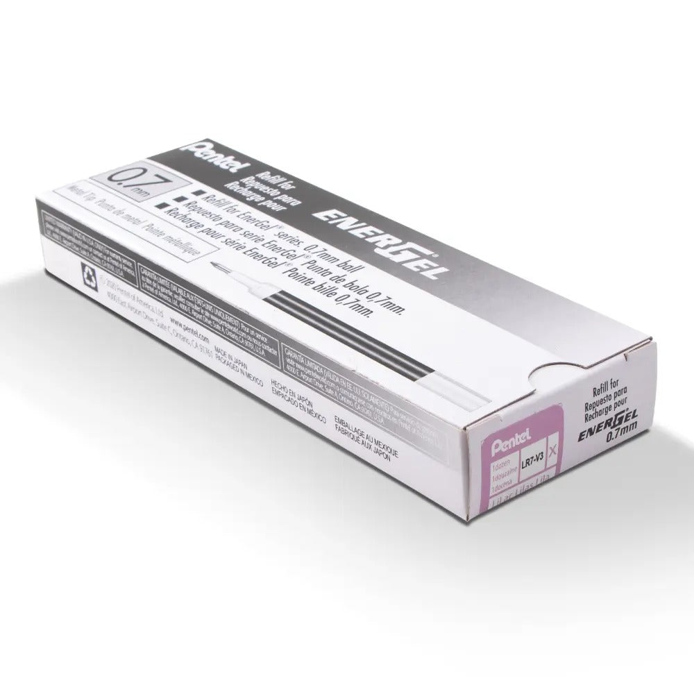 Refill Ink - For EnerGel Gel Pen, 0.7mm Metal Tip, Medium, Lilac Ink