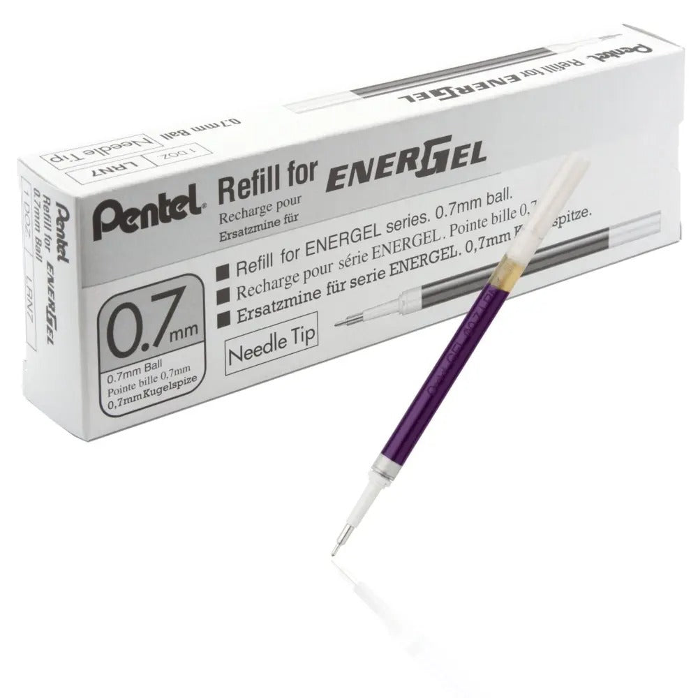 Refill Ink - For EnerGel Gel Pen 0.7mm Needle Tip, Medium, Violet Ink