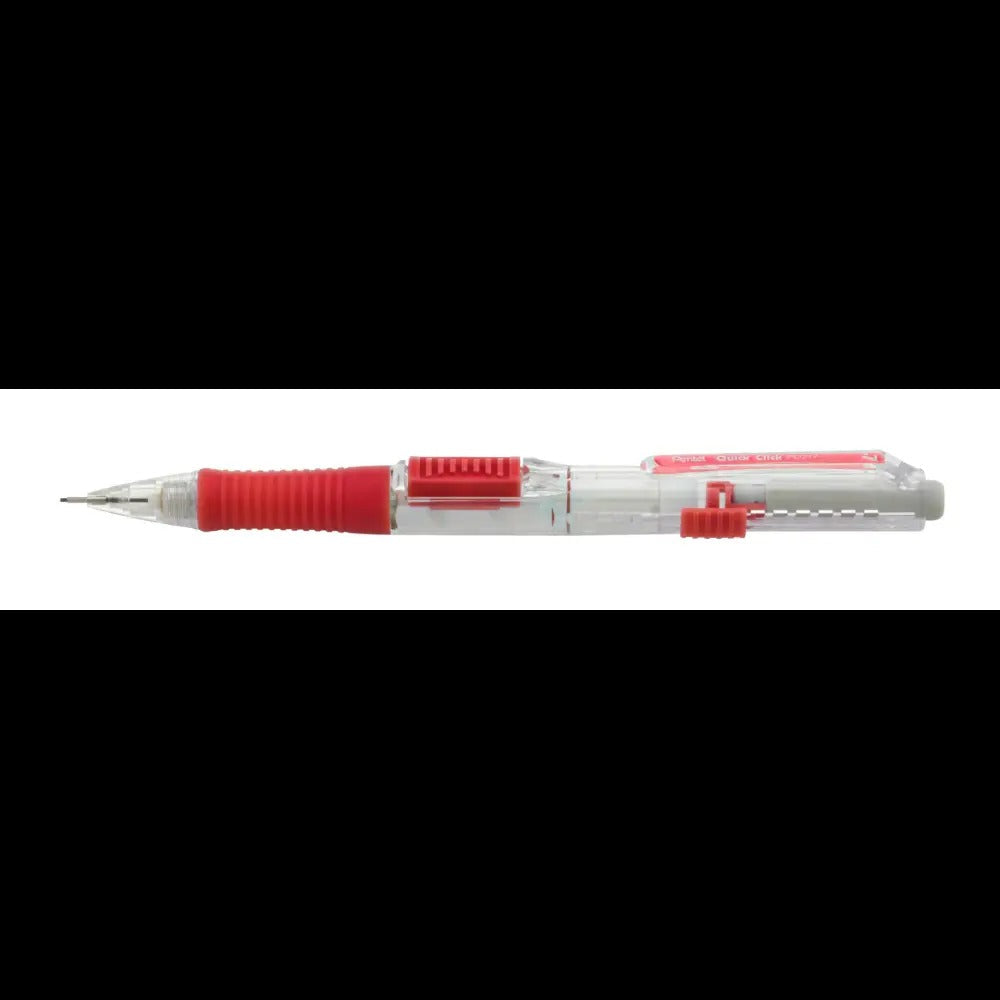 QUICK CLICK Mechanical Pencil (0.5mm), Red Barrel