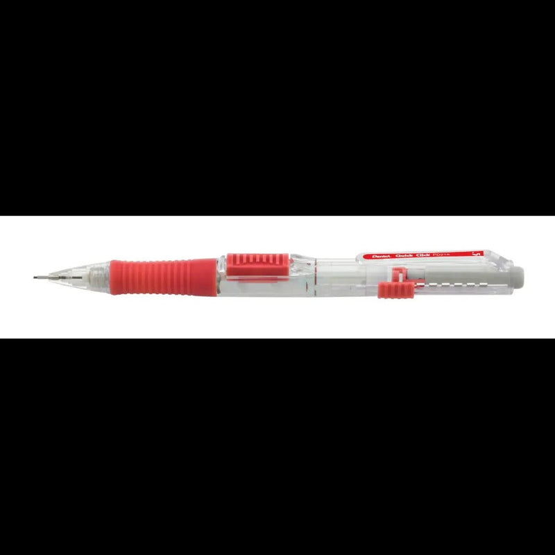 QUICK CLICK Mechanical Pencil (0.5mm), Red Barrel