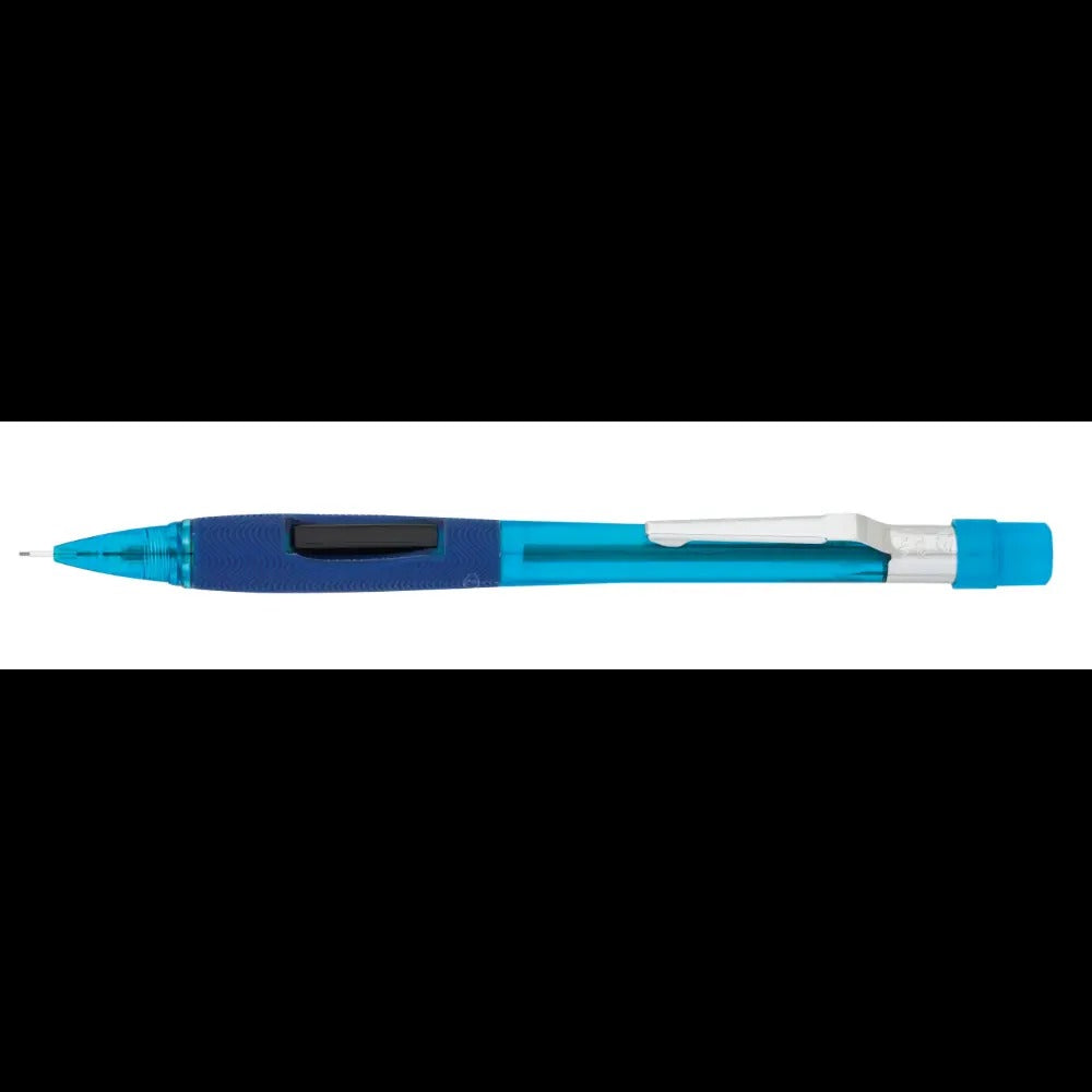 Quicker Clicker Mechanical Pencil (0.5mm) Transparent Blue Barrel