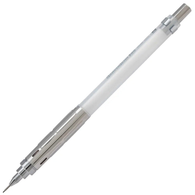 GraphGear 300 Mechanical Pencil, (0.5mm) Fine line, White Barrel