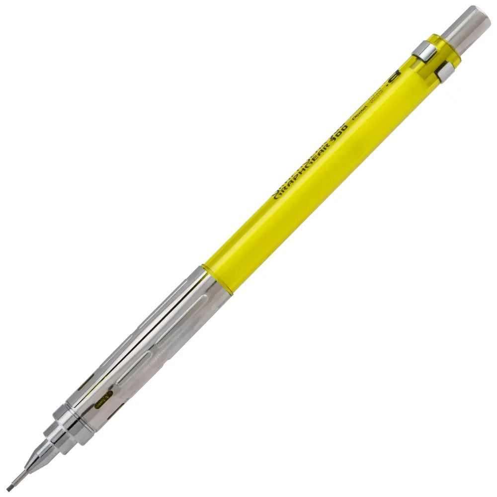 GraphGear 300 Mechanical Pencil, (0.9mm) Thick line, Yellow Barrel