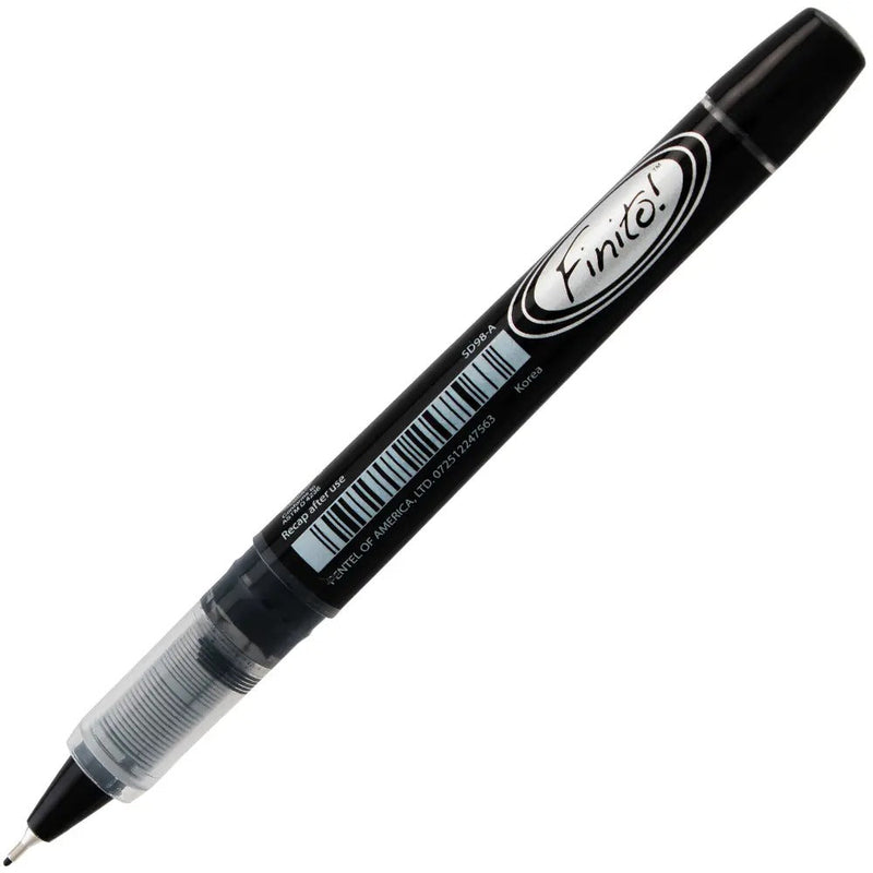 FINITO! Porous Point Pen X-tra Fine Point Tip, Black Ink