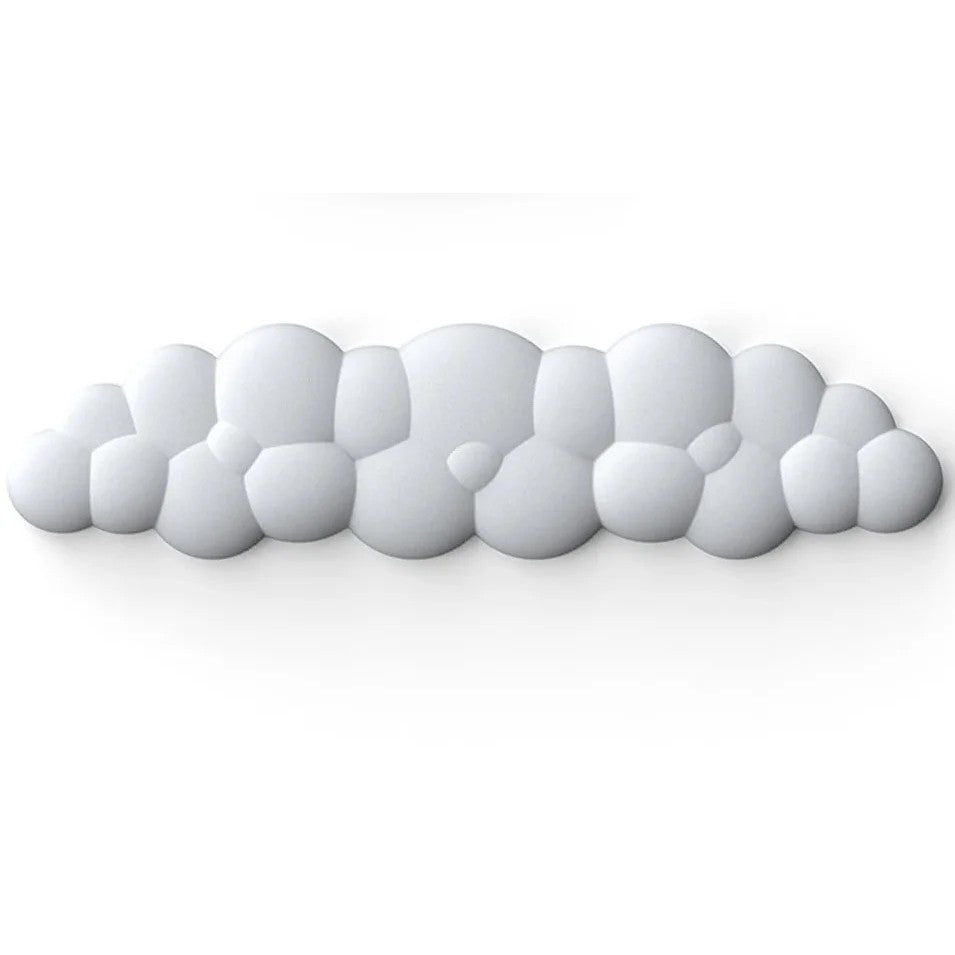 Long cloud keyboard wrist rest