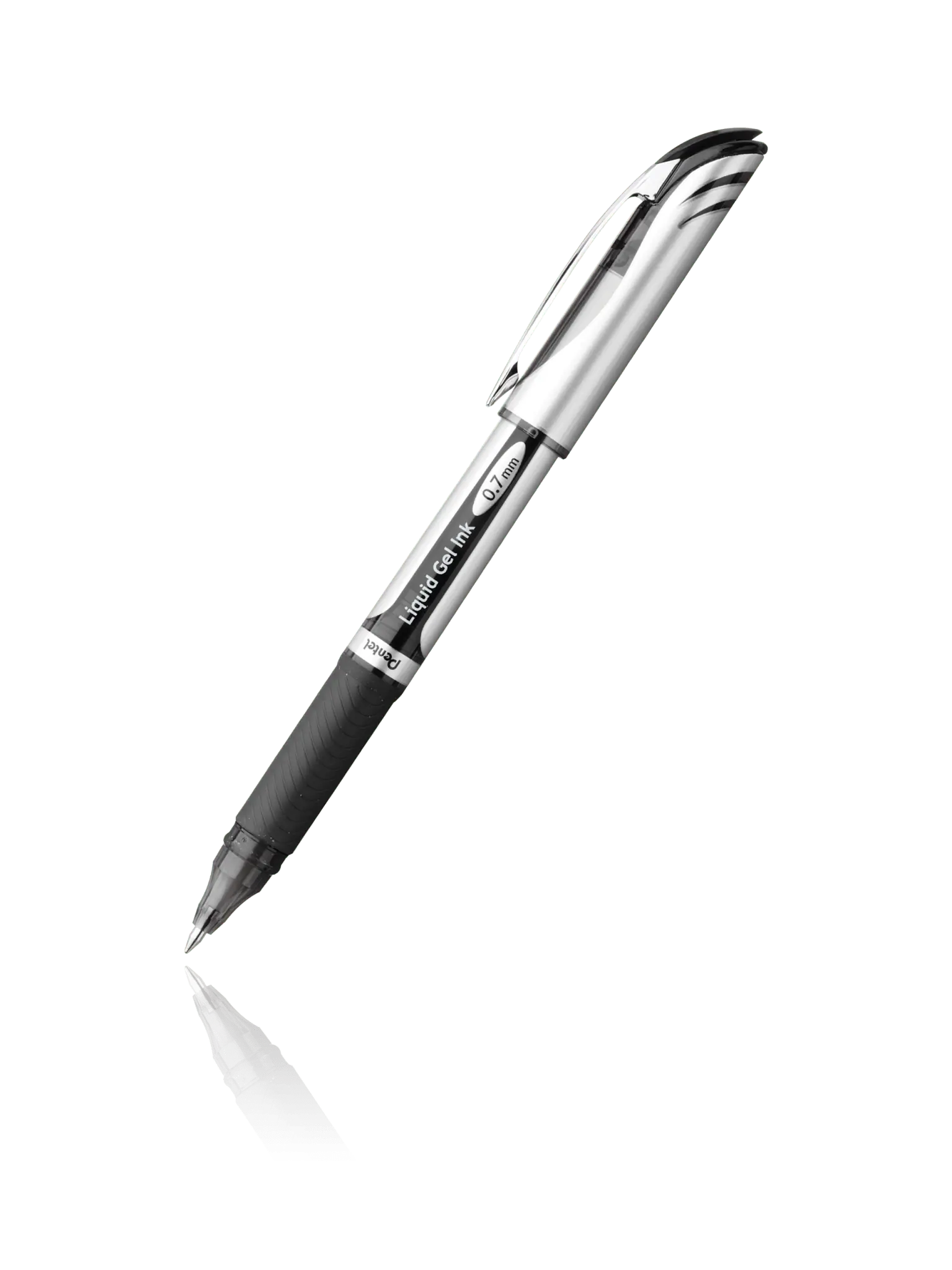 EnerGel Deluxe Liquid Gel Pen, (1.0mm) Metal Tip, Bold Line, Violet Ink